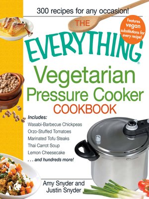 cover image of Vegetarian Pressure Cooker Cookbook